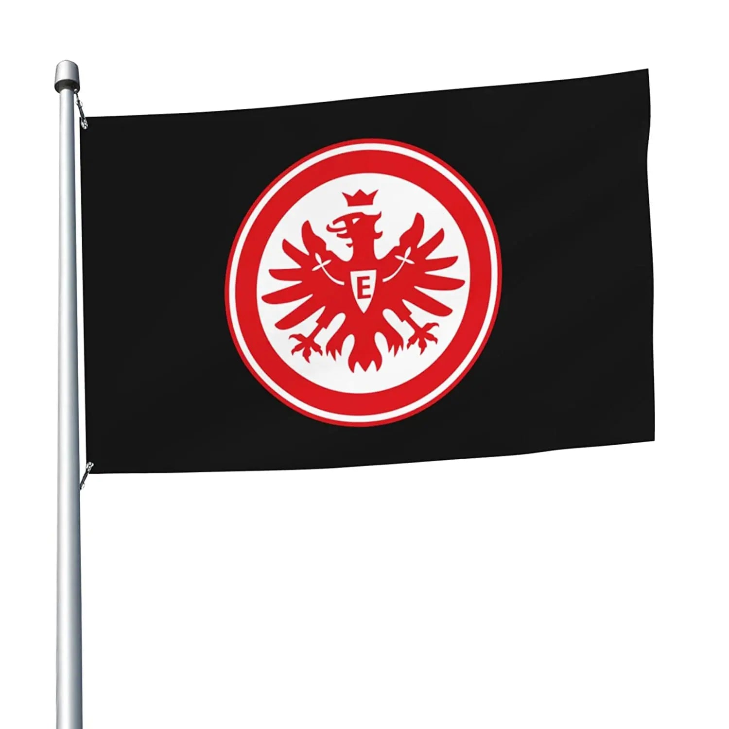 3X5FT Double Side Custom Printing Ein-tracht Frankfurt Flag for Festival and Welcome Party Outdoor Decoration