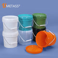 5L Transparent Clear Custom Food Grade Fermented Fishing 20l Gallon Paint Bucket with Lid Handle