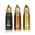 Wholesale 500ml Stainless Steel Vacuum Insulated Butllet Tumbler Blank Sublimation Bullet Shape Tumbler Shot Gun Water Bottle