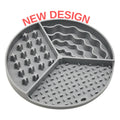 Silicone Slow Feeder Dog Bowl with Suction Cup Non-Slip for Small Medium Dogs 203g BPA Free Dishwasher Safe