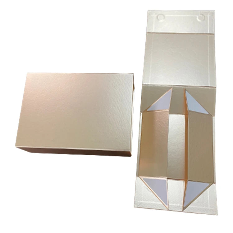Customize Gold Gifts Magnetic Closure Clothing Golden Supplier A4 Size Paper Box Luxury Garment Packaging Foldable Gift Box
