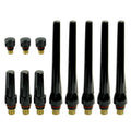 WSD Tig Torch Consumables Back Cap Set 11pcs 57Y02 57Y03 57Y04 for WP17/WP18/WP26 Essential Welding & Soldering Accessories