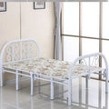 Modern Design Metal Folding Triple Set 3 Bunk Bed Frame Iron for Bedroom Living Room Warehouse-One Room Stackable Apartment Bed