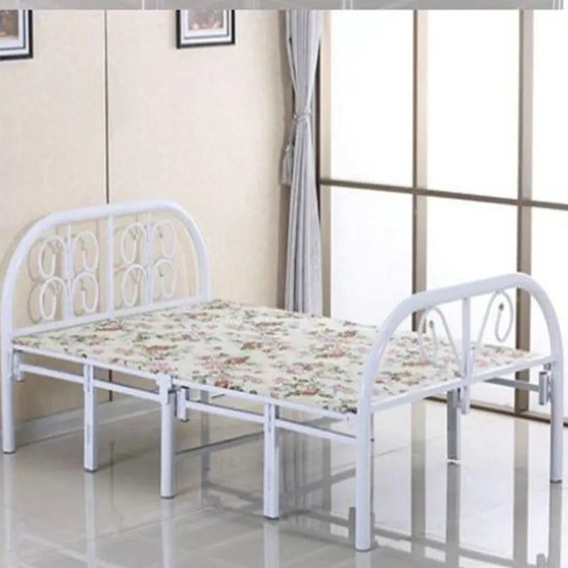 Modern Design Metal Folding Triple Set 3 Bunk Bed Frame Iron for Bedroom Living Room Warehouse-One Room Stackable Apartment Bed