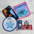 Customized Clothing Brand logo Fabric Chest Badge Shoulder Badge Woven Patches With Iron on Backing