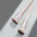 New Design AOQI AQ-580 Single Foundation Brushes for Makeup Flat Top with Wood Handle and Nylon Material for Face Use