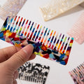 DIY Large Size Cellulose Acetate Comb Luxury Hair Comb Acetate Acrylic Comb Hair Accessories