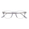 Mazzucchelli Custom Cellulose Clear Frame Acetate Anti Blue Light Blocking Optical Glasses for Diamond Face Eco-Friendly Design