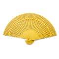 Fast Delivery in Stock Custom Printed Logo Wholesale Folded Held Fan Wooden Fan