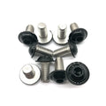 China Factory ISO7380-2 Black Painted Hex Socket Button Head Screws With Washer