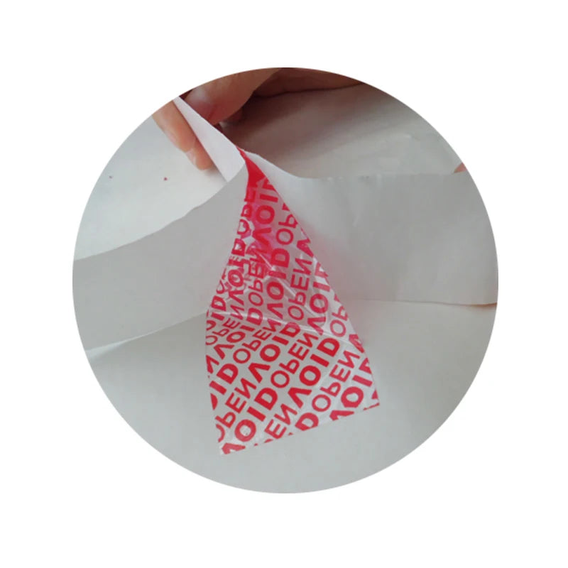 VOID Anti-opening Packaging Sticker Invisible Anti-counterfeiting Label