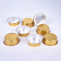150ML Colorful Disposable Round Aluminum Foil Trays Dish for Sushi/Mousse/Dessert