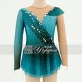YIZHIJIAN Artistic Gymnastics Uniform Fitness Competition Figure Skating Art Exam Cheerleading Professional Training Skirt