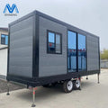 Outdoor 20ft/40ft Detachable Steel Sandwich Panel Container House Modern Design for Shop or Fast Food Hot Sale Wholesale