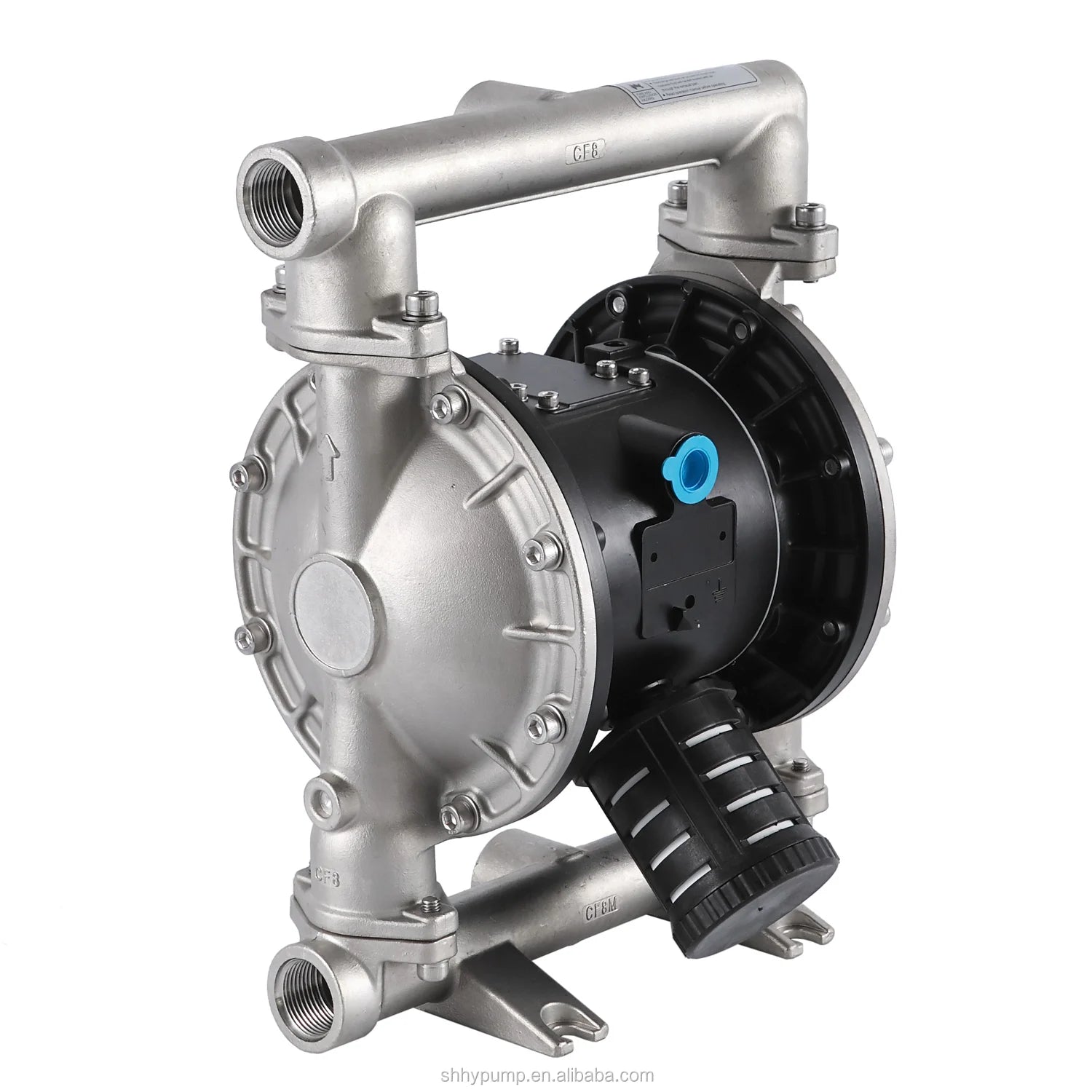 HY 1/2'' Pneumatic Diaphragm Stainless Steel Pump