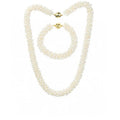 Autumn and Winter New Sweater Chain Magnet Niche Everything Hand Woven Natural Freshwater Pearl Necklace Female