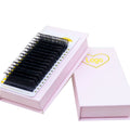 Customizable Individual PBT Fiber Lash Extension Supplies Matte Volume Lashes Private Label Individual Lash Supplies