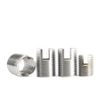 302 Type Self-Tapping Threaded Insert Stainless Steel Threaded Sleeve Fasteners for Material Reinforcement