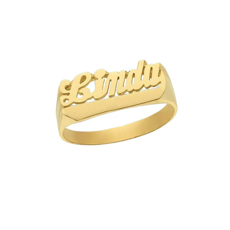 Dovey Sells Rings Linda Letter Ring Factory Direct Supply Ring