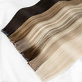 LeShine New Design Genius Weft Hair Extensions No Return Hair Thin Soft Light Cuticle Intact Genius Weft