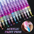 ZRKGEL 12 Colors Professional Nails Factory Newest Design with Graffiti Pen Long Lasting Dry Fast High Pigment Graffiti Pen Set