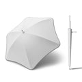 New Special Design Custom Logo Safety Round Corner Straight Umbrella  Reflective Strip Umbrella