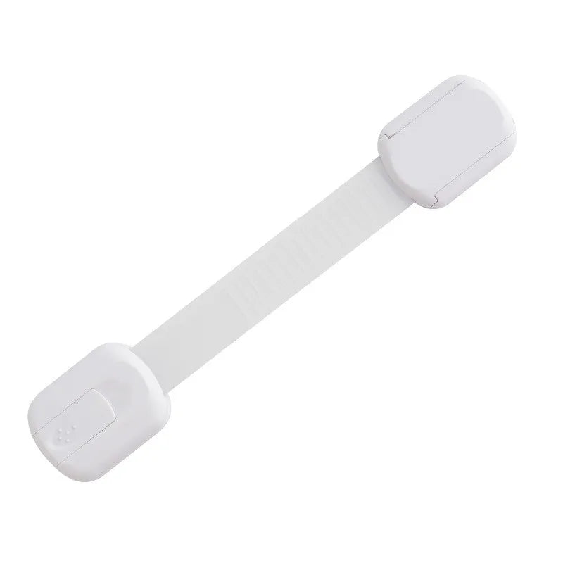 Hot Selling Adjustable Strap Child Proofing Plastic Baby Safety Locks for Fridge Cabinets Drawers Multi-color Options Kids Safe