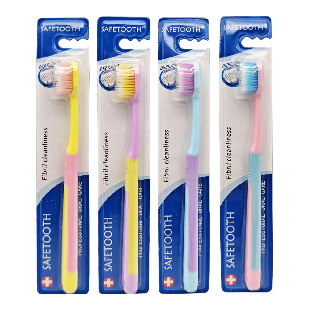 OEM Soft Nylon Household Adult Colourful Toothbrush