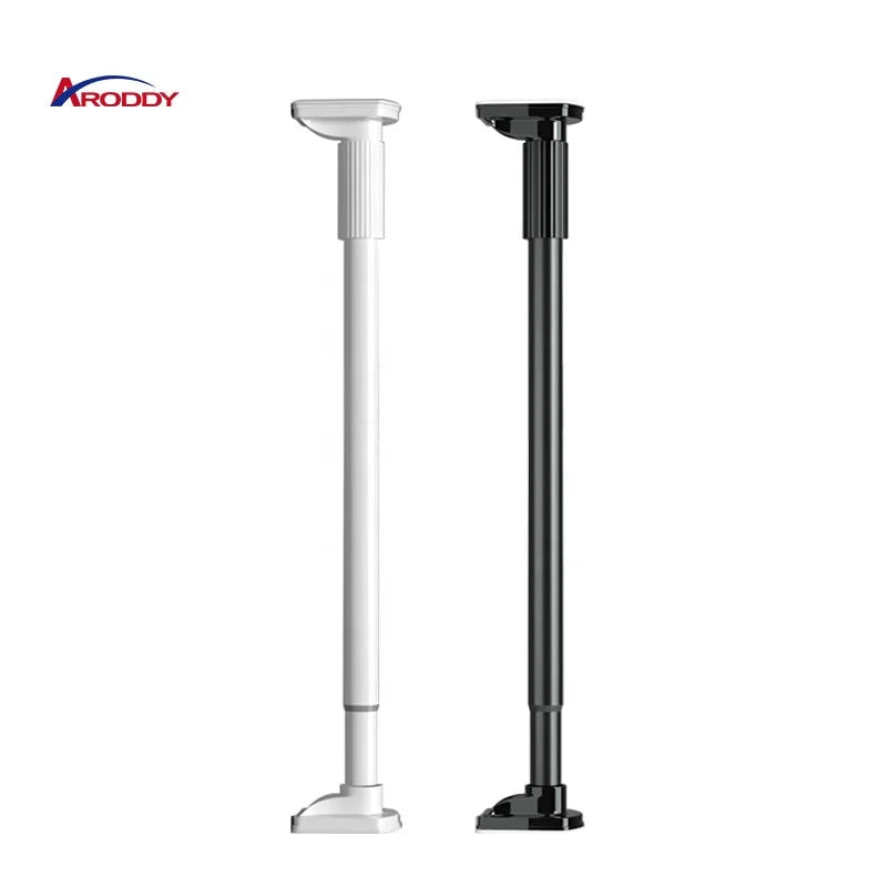 ARODDY China Factory Wholesale Iron Spring Loaded Curtain Pole Extendable Curtain Rod