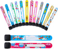 Safety PVC Customizable Anti-lost ID Wristbands Kids Child Travel Event Field Trip Outdoor Activity Reusable Adjustable