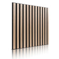 Newest Wall Decor MDF Wooden Slat Acoustic Panel Colorful Nature Wood Melamine Home Theater