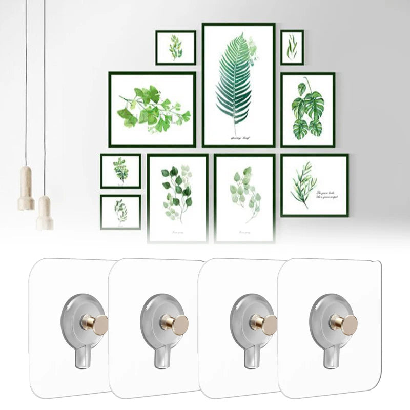 Non-perforated Non-marking Screw Sticker Hook Hook Kit for Home Decoration
