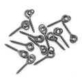 Selco Carp Fishing Pop up Boilie Bait Screw with Ring Hook Link Stops Hair Rigs Tools Bait Corn tiger Nut Stinger Bait Screws