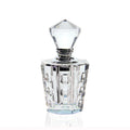 Classic Clear Crystal Perfume Packaging Bottle 12ml Arabian Glass Oud Oil Man Perfume Bottles Wholesale