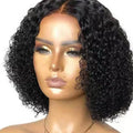 Lace Synthetic Lace Quality Heat-resistant Synthetic Hair Short Wig Curly Wig Rose Net Wig