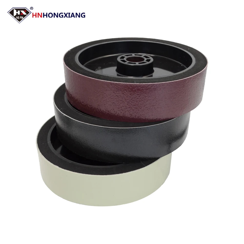Factory Customized Resin Diamond Soft Cabbing Polishing Wheel Lapidary Diamond Resin Polishing Wheel for Gemstone