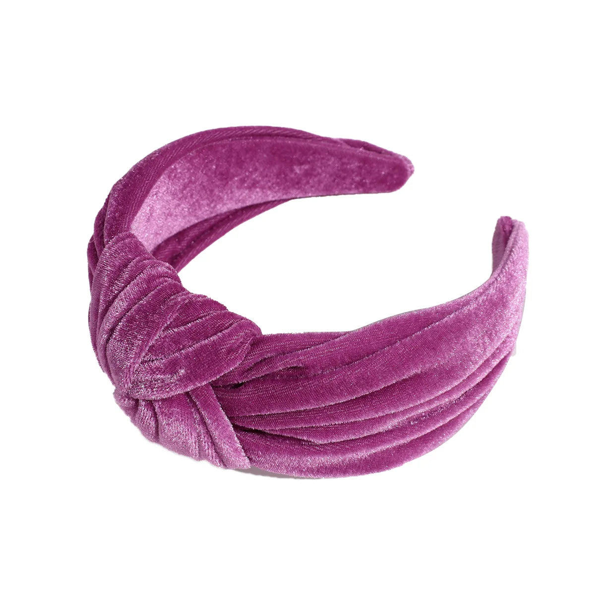 New Spring Autumn Winter Cartoon European and American Style Pleated Hair Band Fashion Accessories Women's Velvet