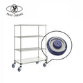 Good Quality Factory Directly Ruber Shopping Wheelshopping Cart Trolly Wheel Heavy Duty