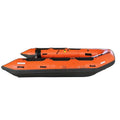 Havospark OEM PVC Hypalon Inflatable Dinghy Rescue Boat with Motor Safe & Waterproof Life Saving Equipment Black