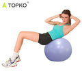 TOPKO PVC Exercise Ball for Fitness Balance Pregnancy Physical Therapy 55cm Exercise Yoga Ball Fitness Ball