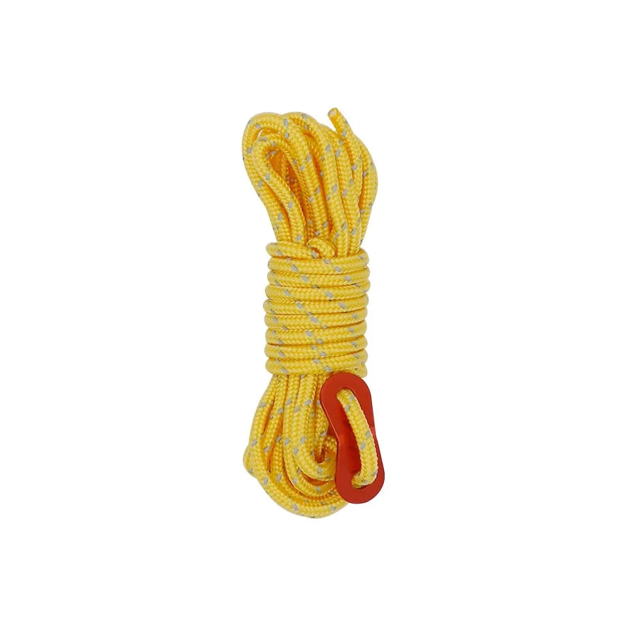 4mm Outdoor Camping Multifunctional Camping Hiking Reflective Tent Fixed Windproof Rope