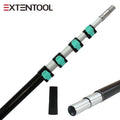 2023 Strong Fiberglass Telescopic Cleaning Pole by for Extentool Aluminum Paint with Extension Attachments