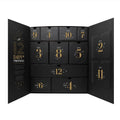 Custom Christmas Advent Calendar Packaging Box With Vacuum Formed Plastic Insert Tray Inside for Chocolate