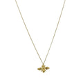 ROXI New Cute S925 Sterling Silver INS Insect Bee Necklace Wild Clavicle Chain Women