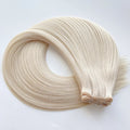 Direct Factory Wholesale Virgin Cuticle Double Drawn Hair Micro Hand Weft Human Hair Extensions