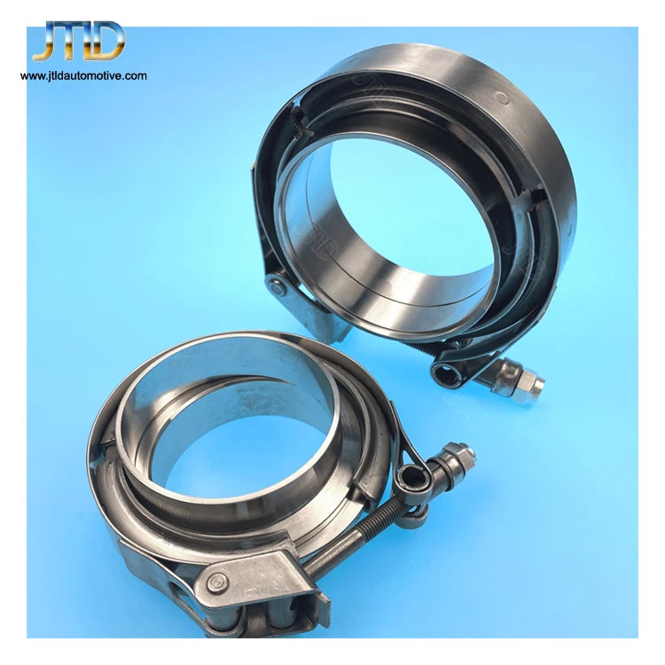 Factory Hot Sell 2.5 Inch 2.75inch 3Inch SS304 V-Band Clamp Stainless Steel M/F V Band Turbo Exhaust Pipe
