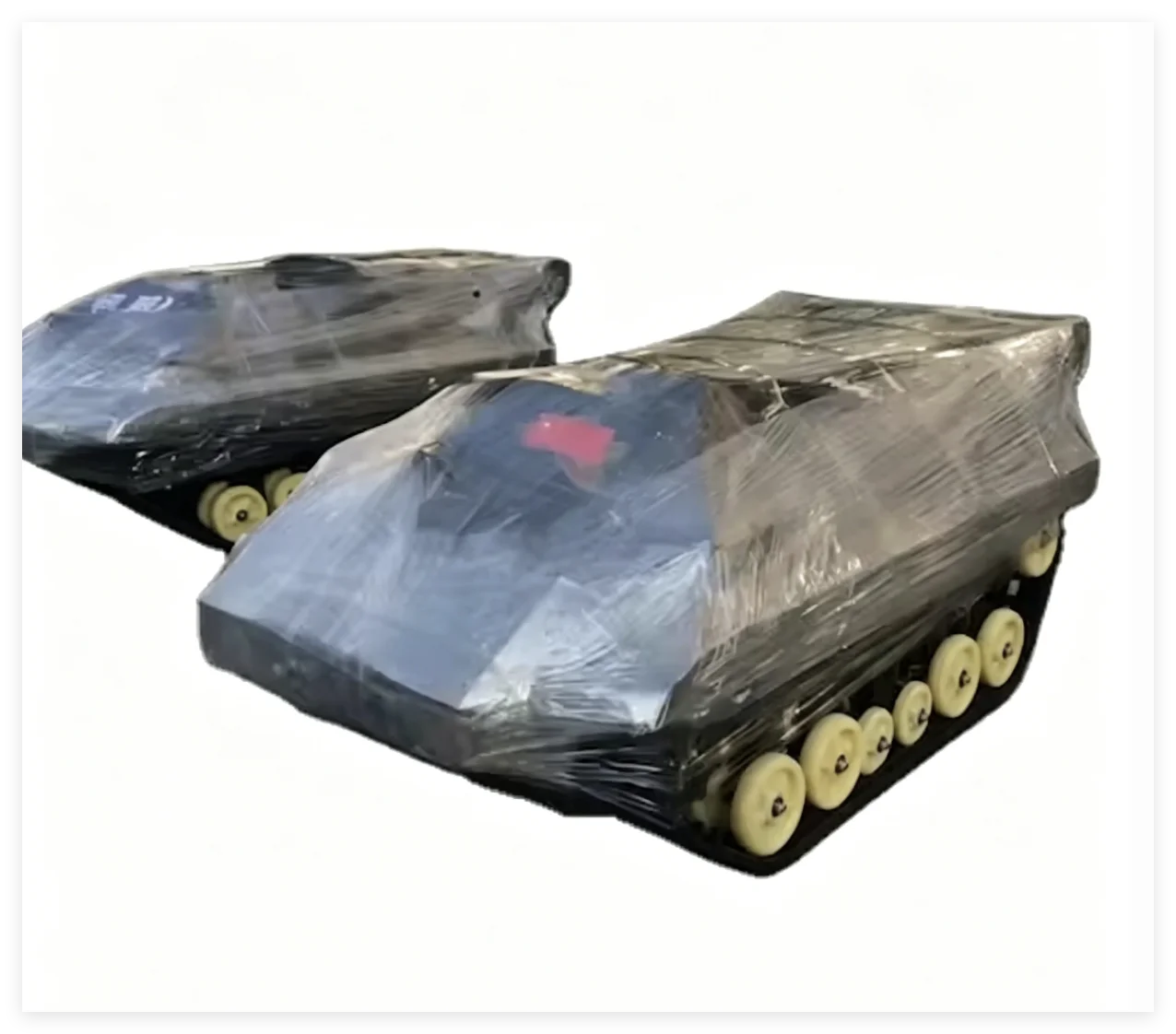 All Terrain Crawler Track Chassis Unmanned Ground Vehicle Tracked Robot Platform Crawler Robot Chassis for Agricultural