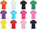 Women's High Quality Breathable Knitted Casual Solid Short Sleeve Pique Cotton for Shirts Cheap Wholesale