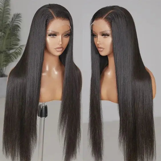 Perruque Vietnamienne Super Double Drawn Preplucked Hd Frontal Wigs Perruque Vietnamienne Original Vietnamese Bone Straight Wig