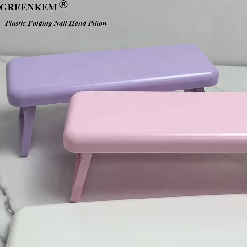 Multifunctional Nail Arm Rest Cushion Pink Purple Supplies Salon Manicure Manicure Nail Tools Folding Hand Pillow